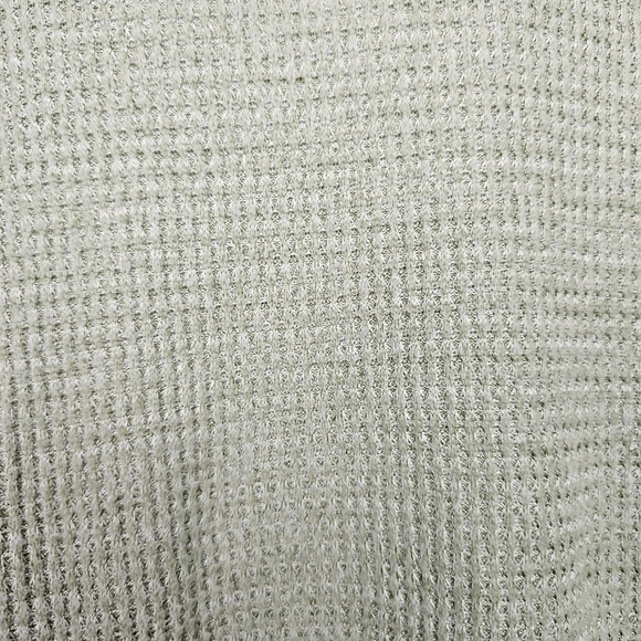 SO Cozy Waffle Knit Tunic Hoodie Sweater XS SEAFOAM TEAL SAGE LIGHT GREEN - Picture 7 of 9